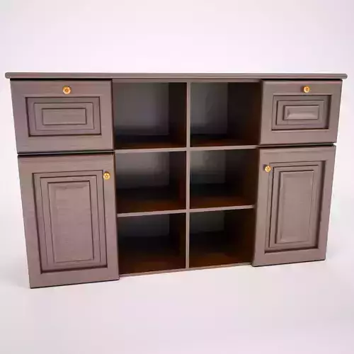 Chest of drawers for a work cabinet