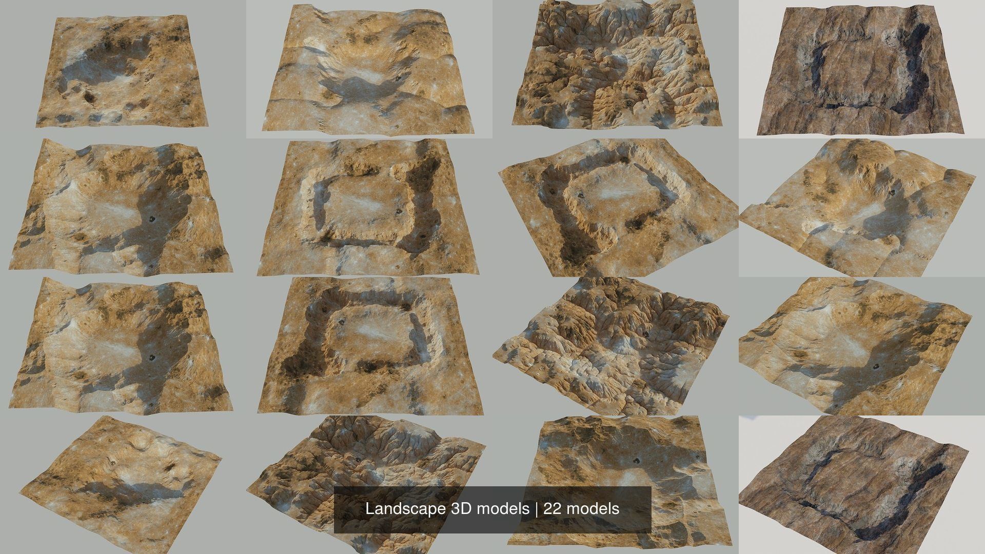 Landscape 3D models 3D Model Collection_4