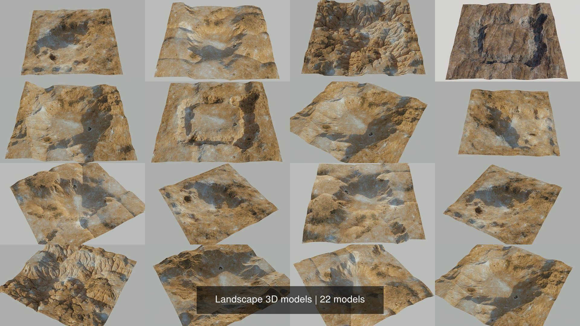 Landscape 3D models 3D Model Collection_5