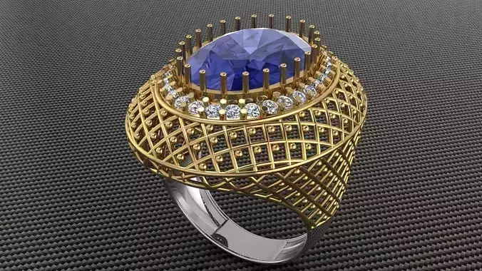 Collection 3d Ring Jewellery Models 3D print model