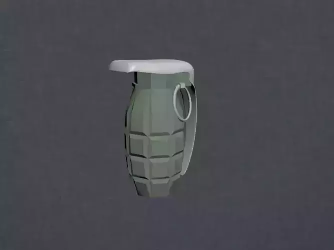 3D model grenade