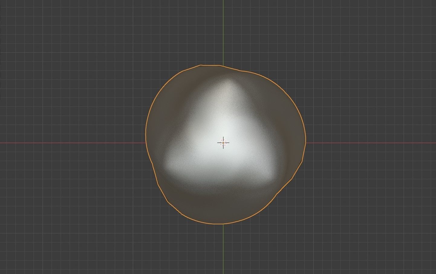 Decor Glass Flask Low-poly 3D model_2