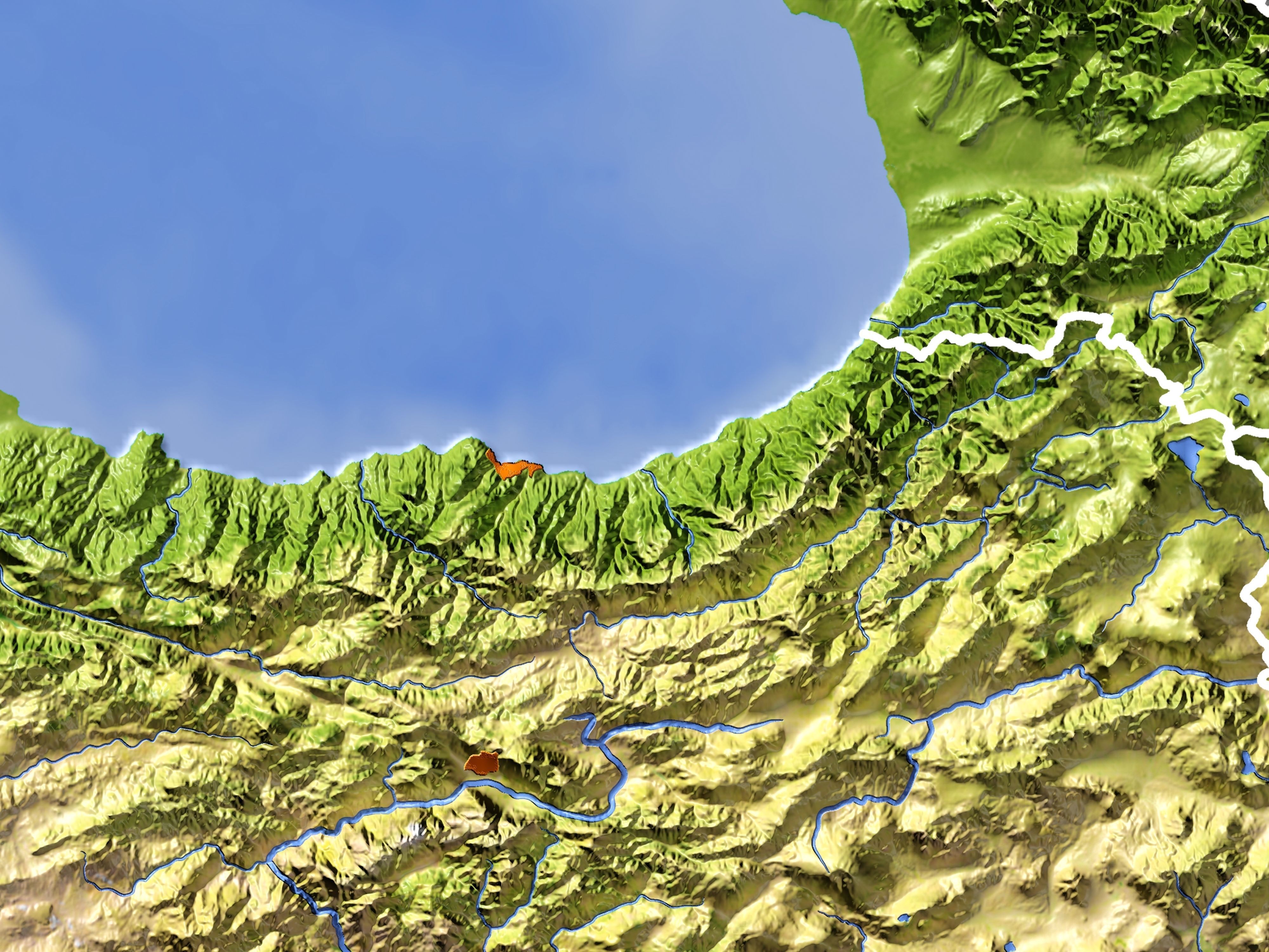 Turkey High resolution 3D relief maps 3D model_6