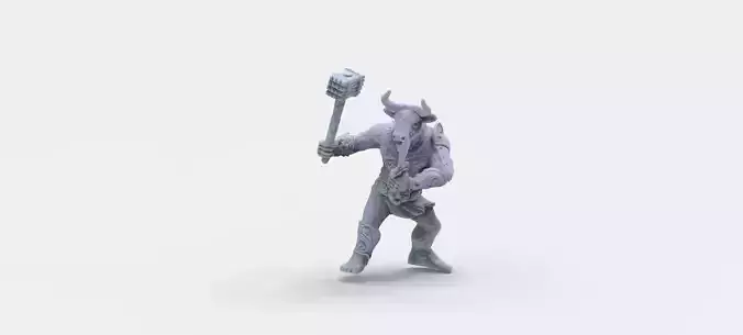Minotaur warrior