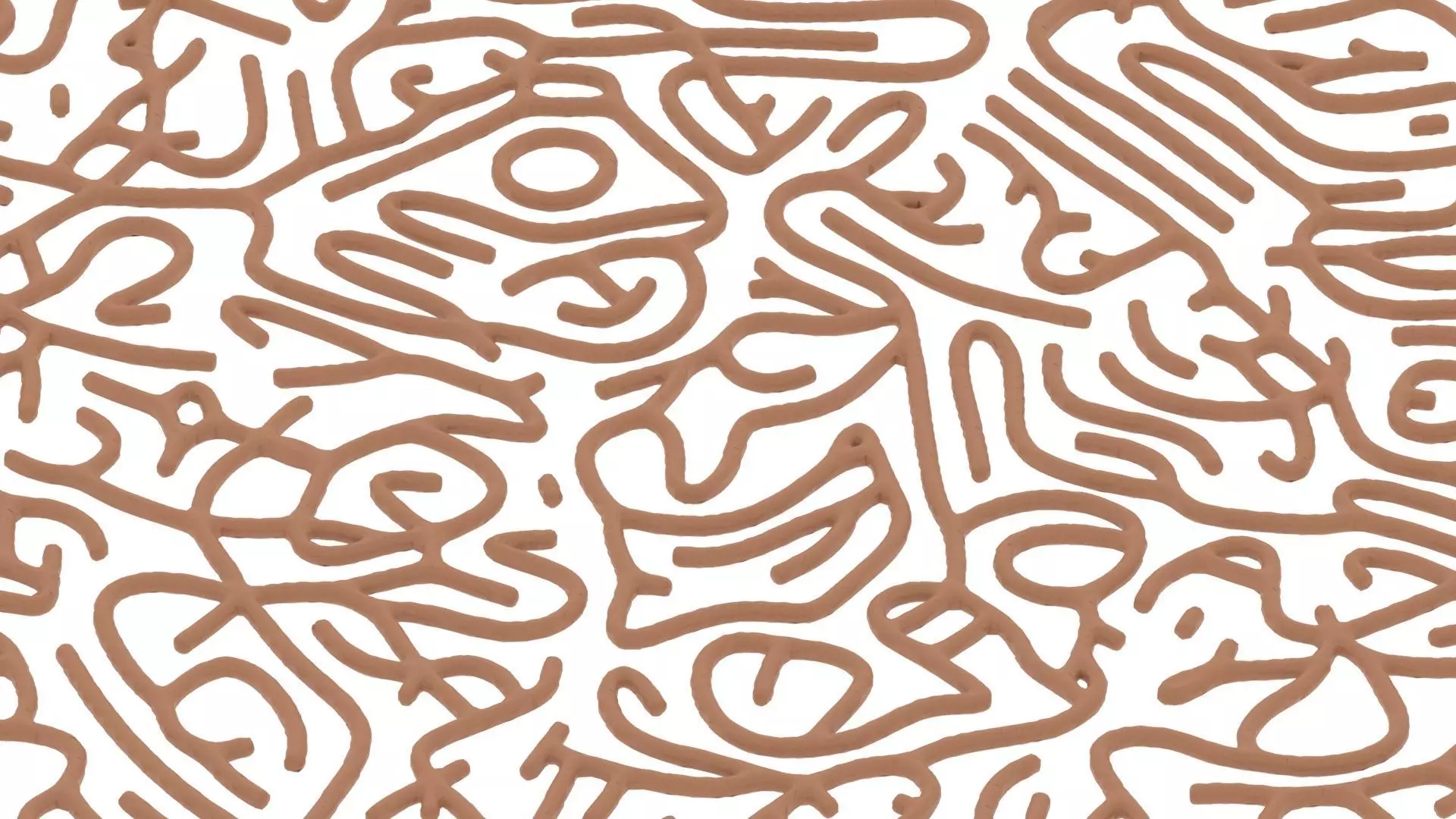 abstract structure 3D model_0