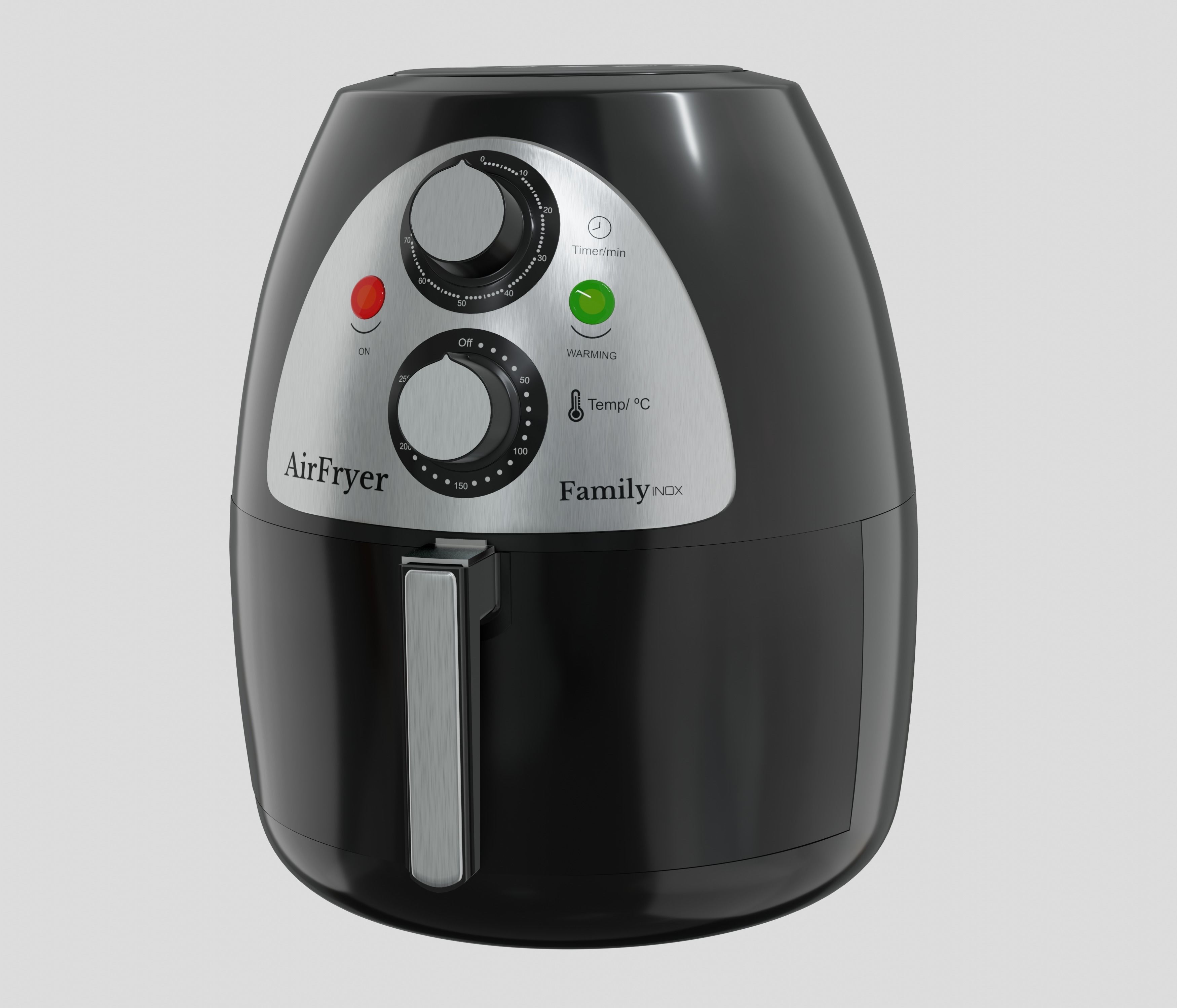 Air Fryer  Custom Model 3D model_3