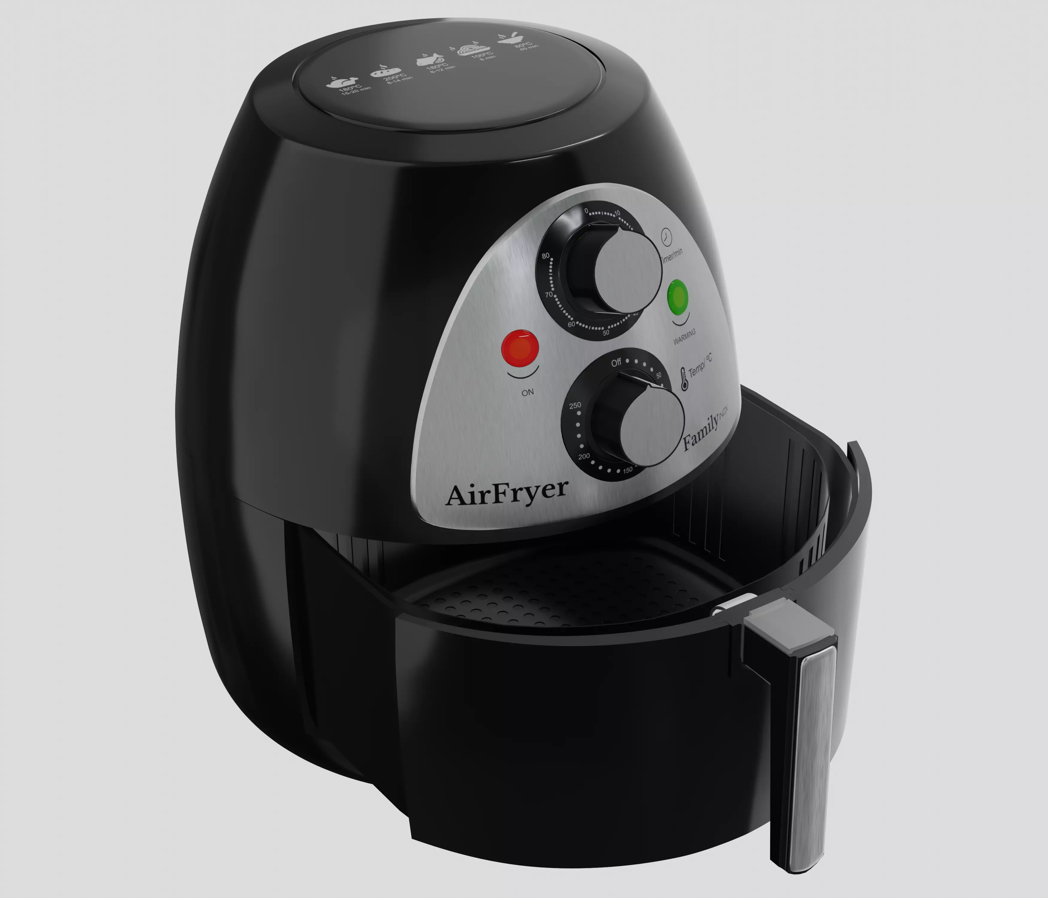 Air Fryer  Custom Model 3D model_0