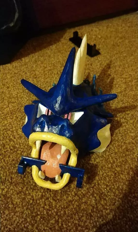 Pokemon PSA Gyarados Display Stand 3D print model