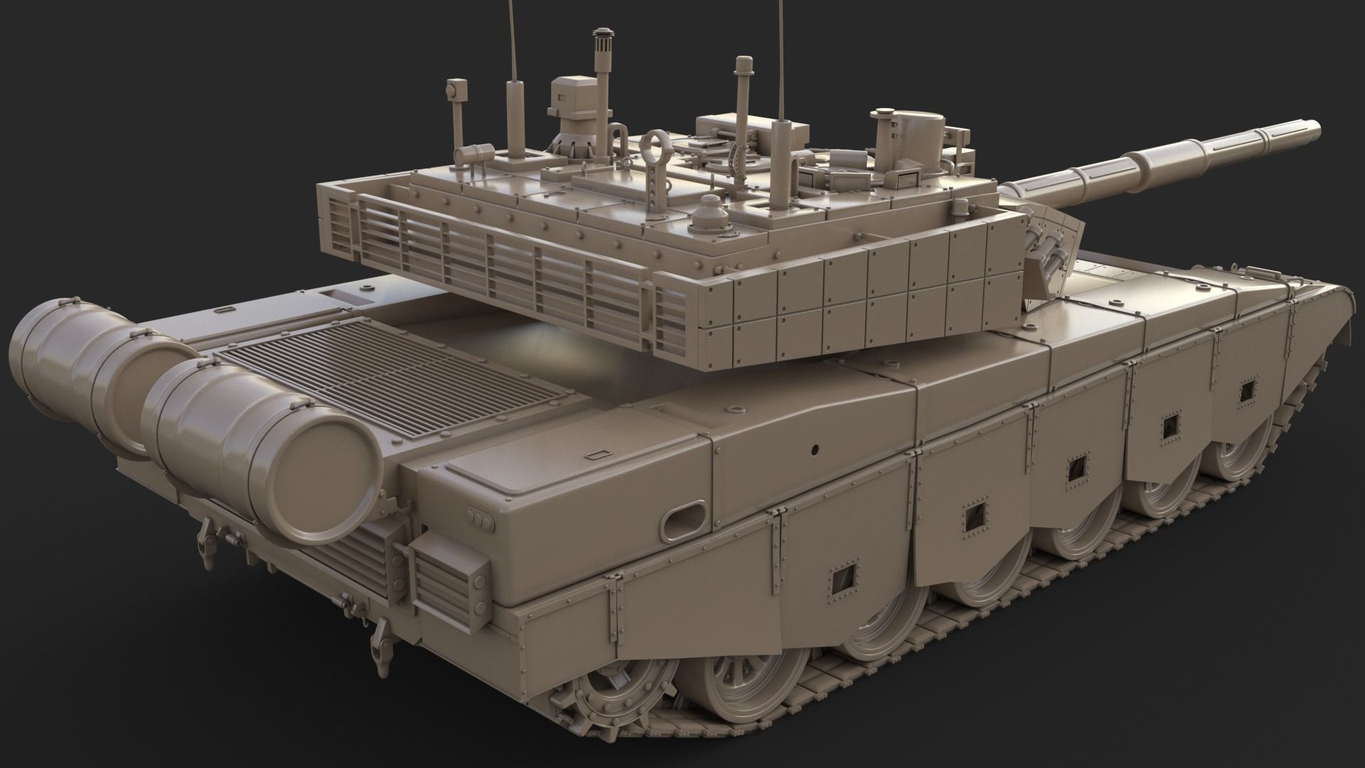 Tank China Type ZTZ 99A MTB 3D model_30