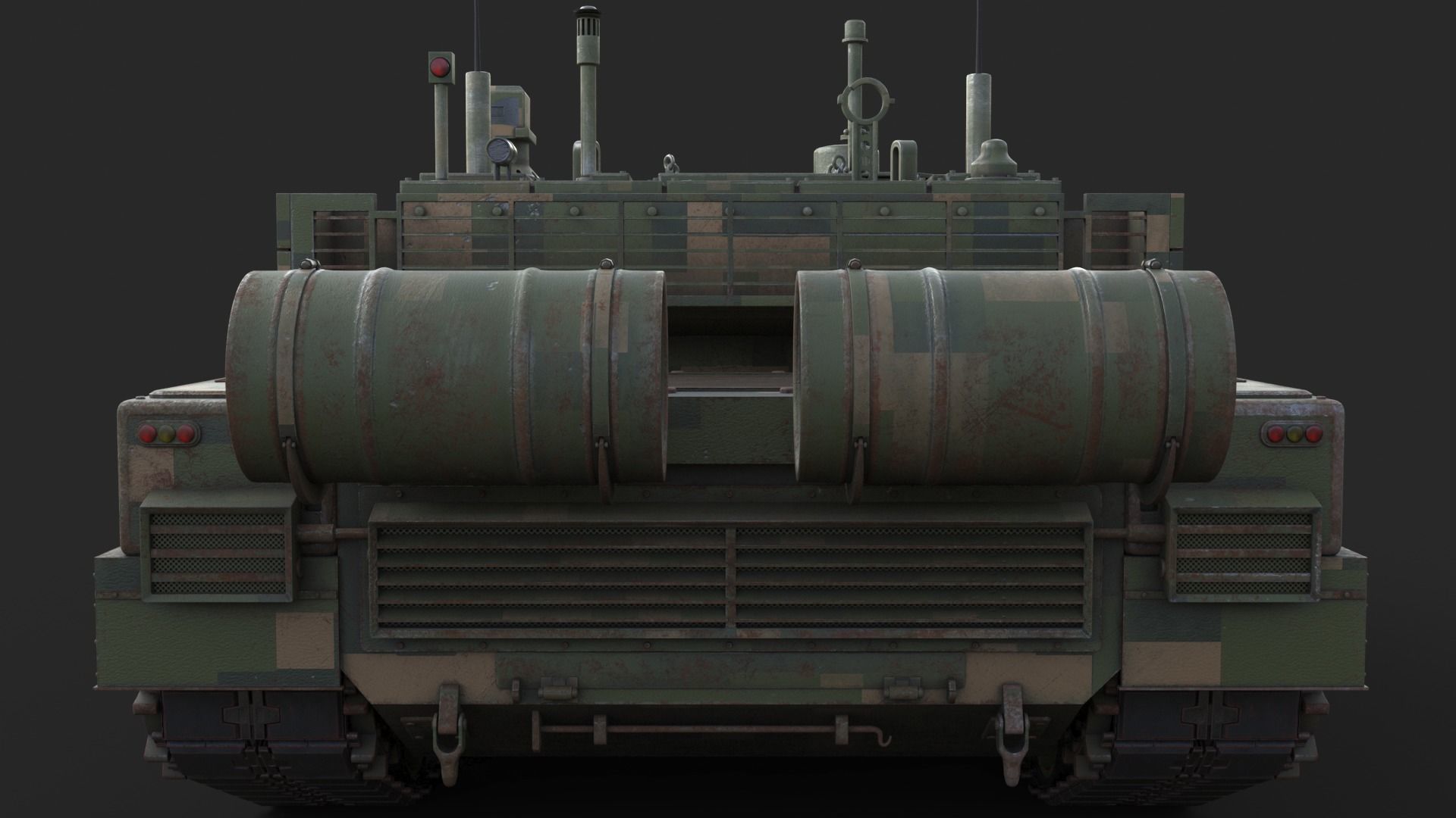 Tank China Type ZTZ 99A MTB 3D model_11