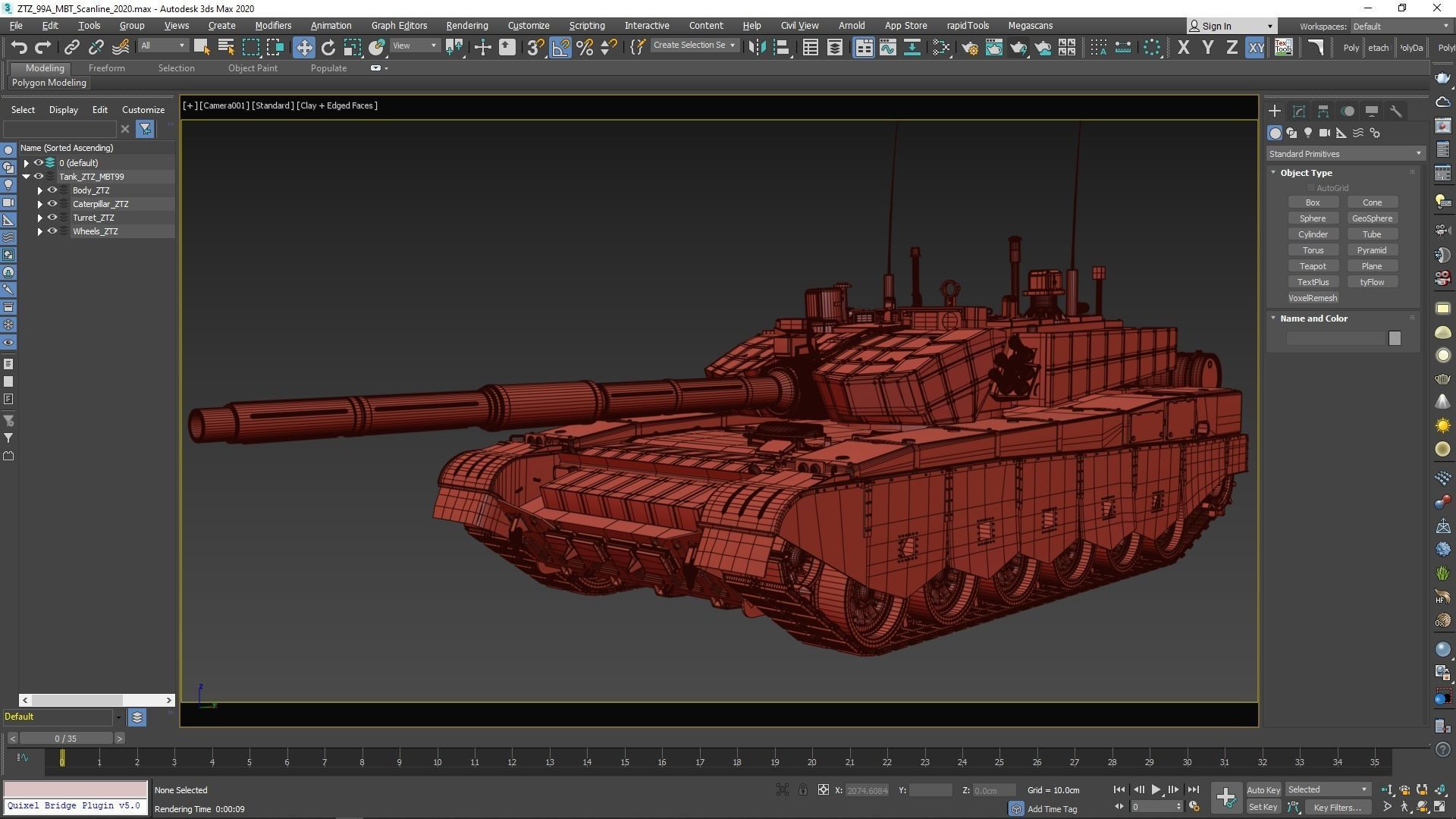 Tank China Type ZTZ 99A MTB 3D model_33