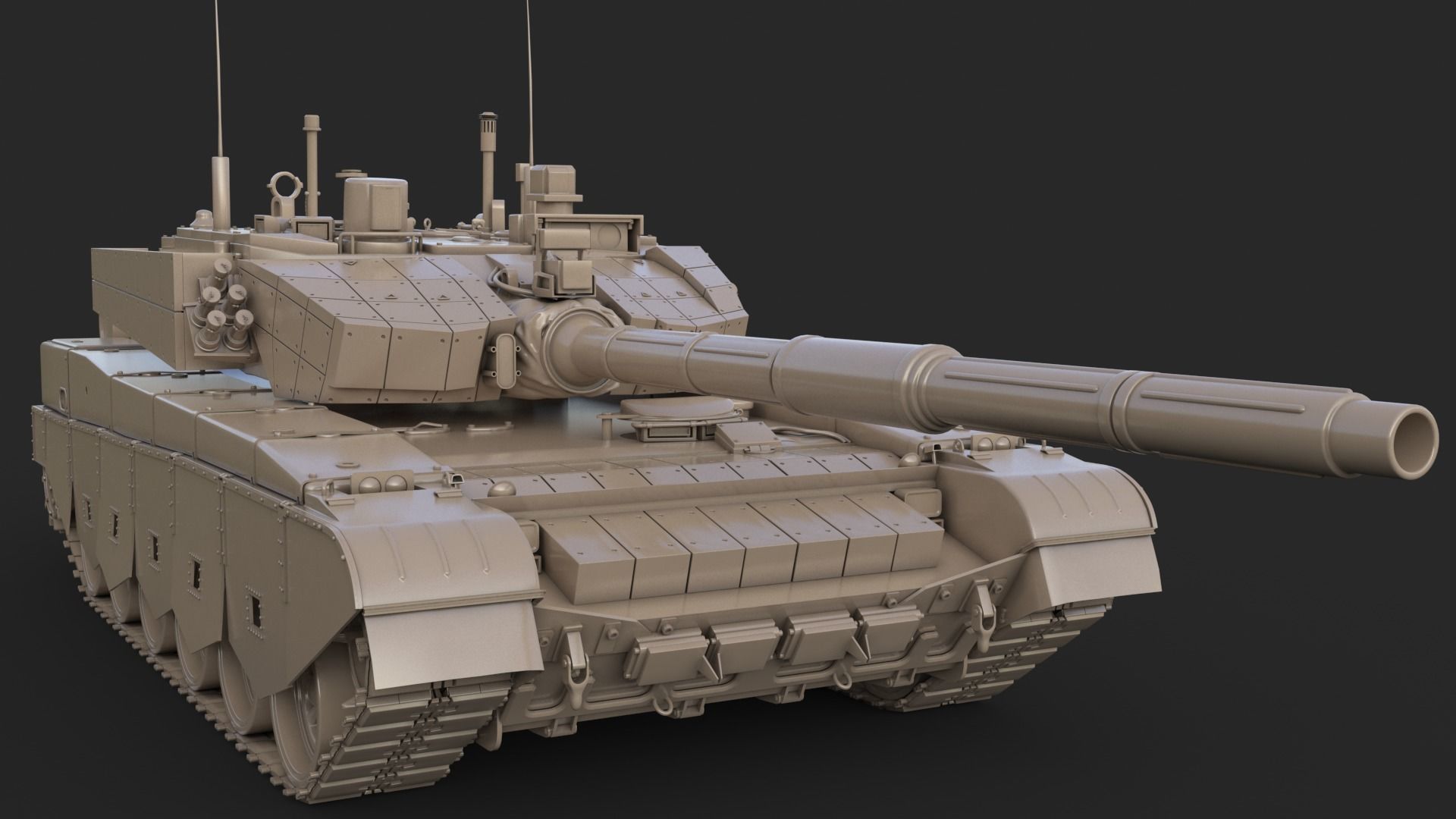 Tank China Type ZTZ 99A MTB 3D model_31