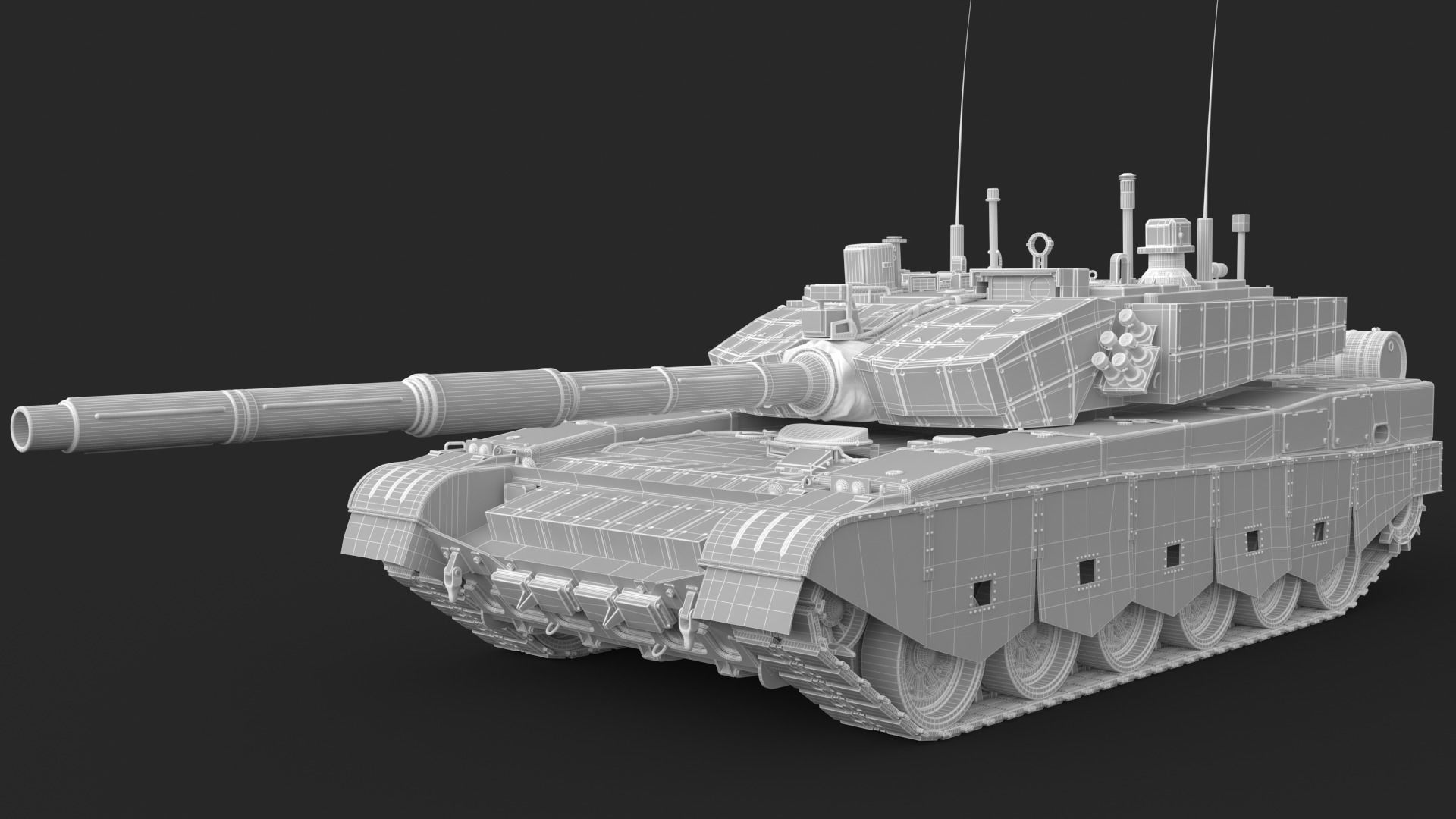Tank China Type ZTZ 99A MTB 3D model_23