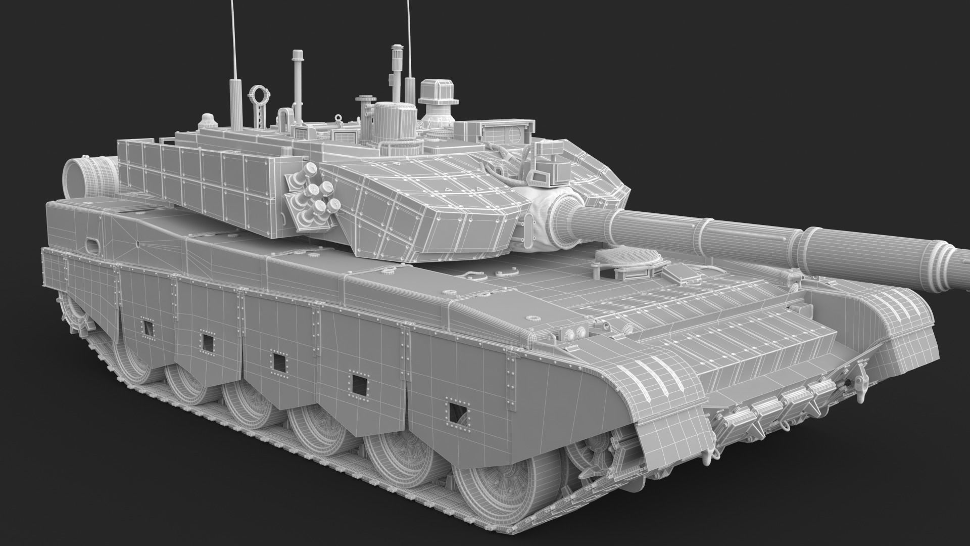 Tank China Type ZTZ 99A MTB 3D model_25