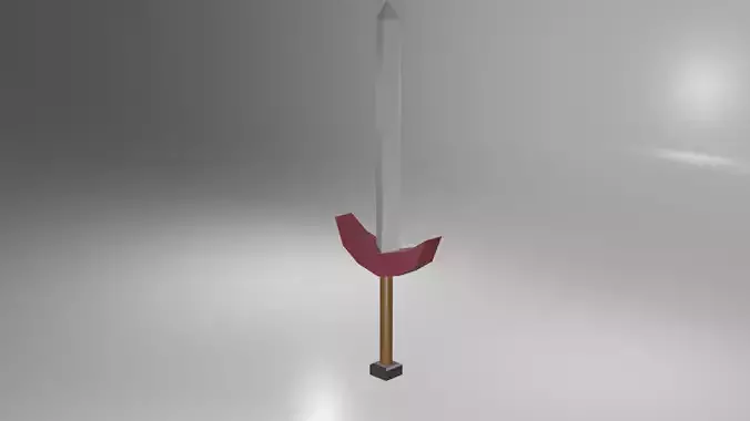 Low polly sword