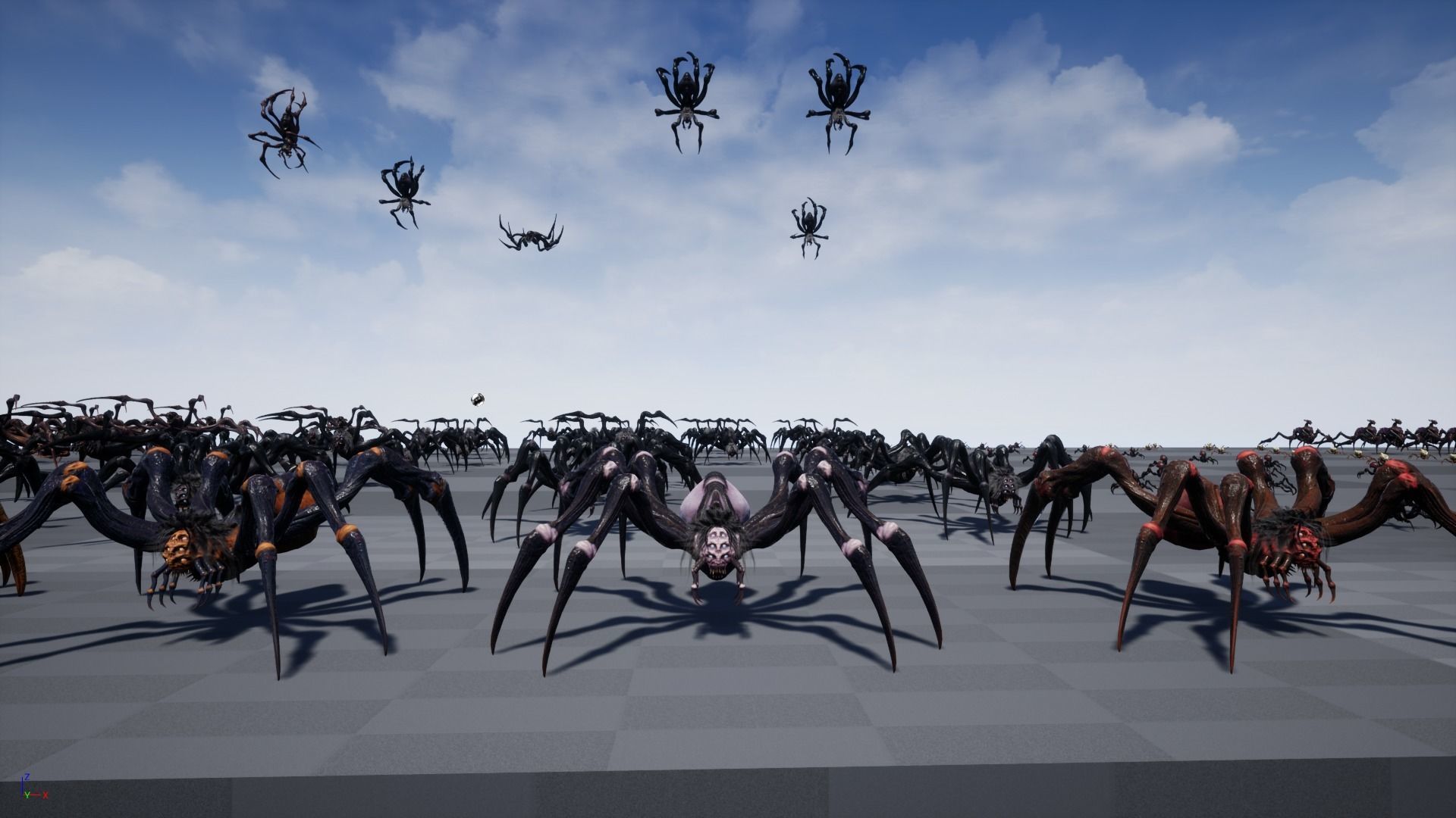 Spider Pack 1 3D Model Collection_15