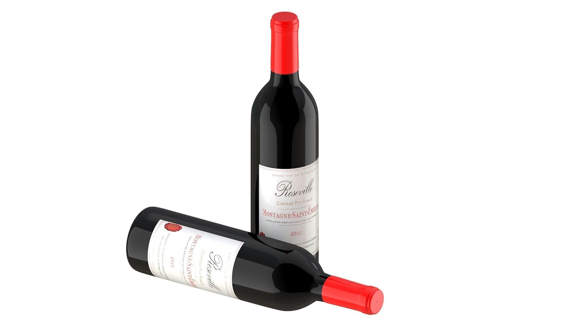 Circular Wine Rack Wine Bottles 3D model_18