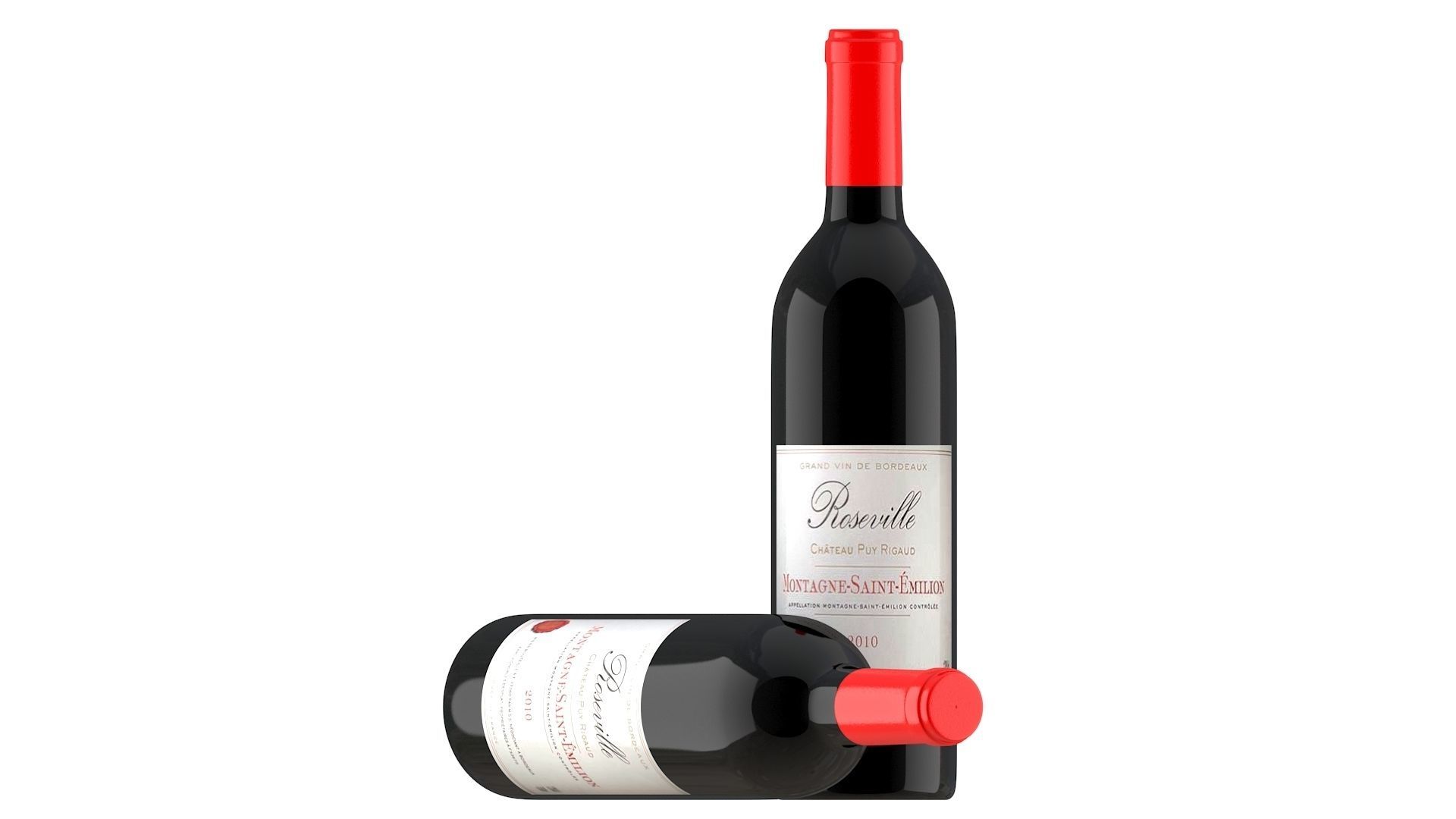 Circular Wine Rack Wine Bottles 3D model_19