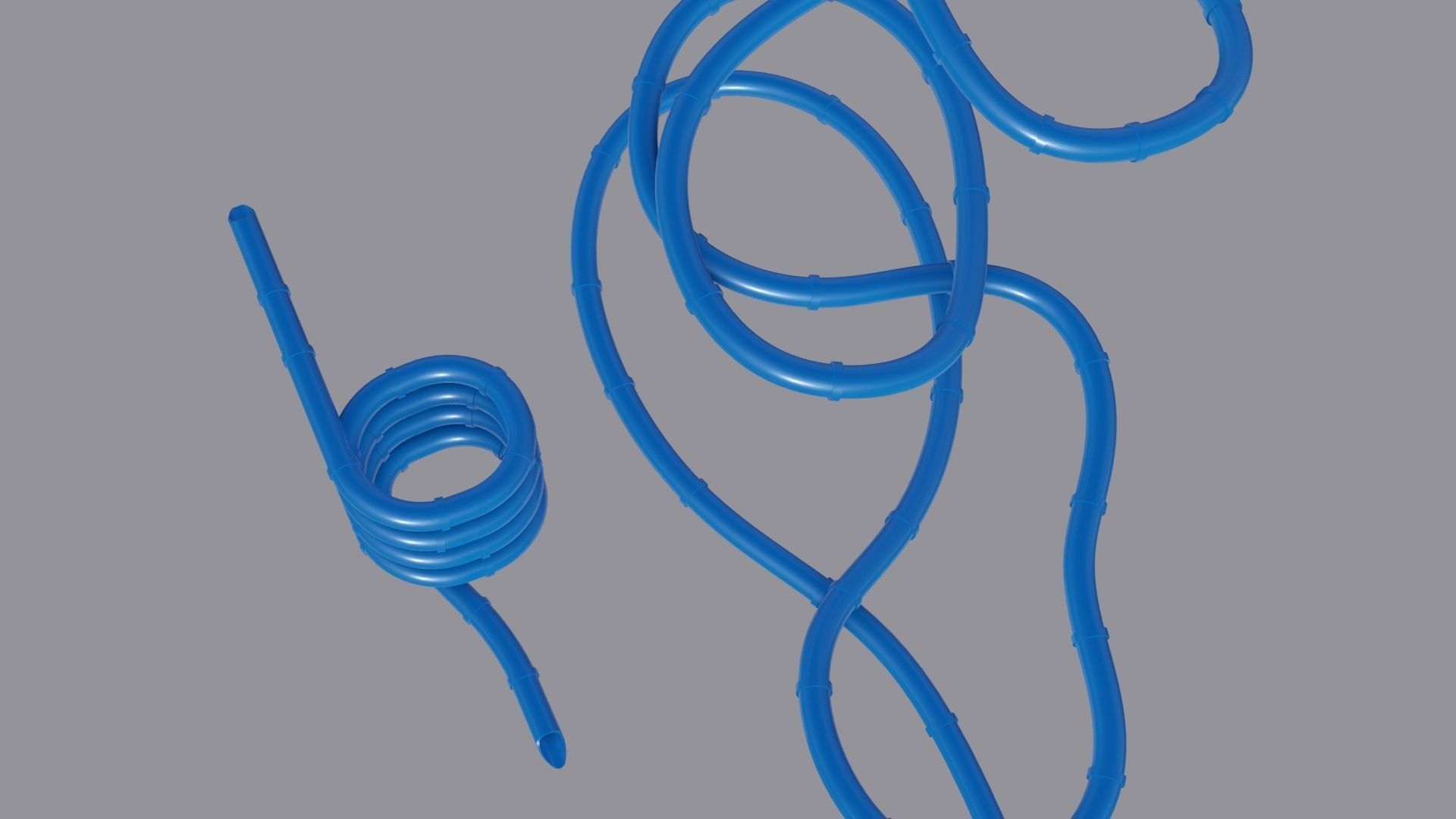 Water Slide 3D models Low-poly 3D model_9