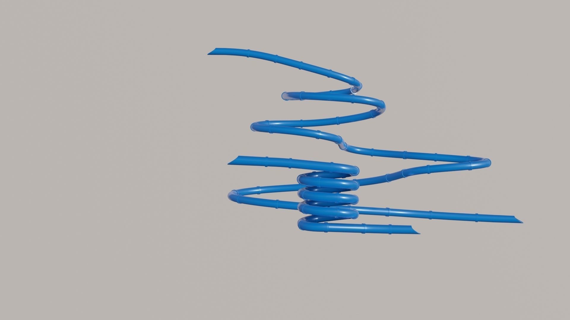 Water Slide 3D models Low-poly 3D model_11