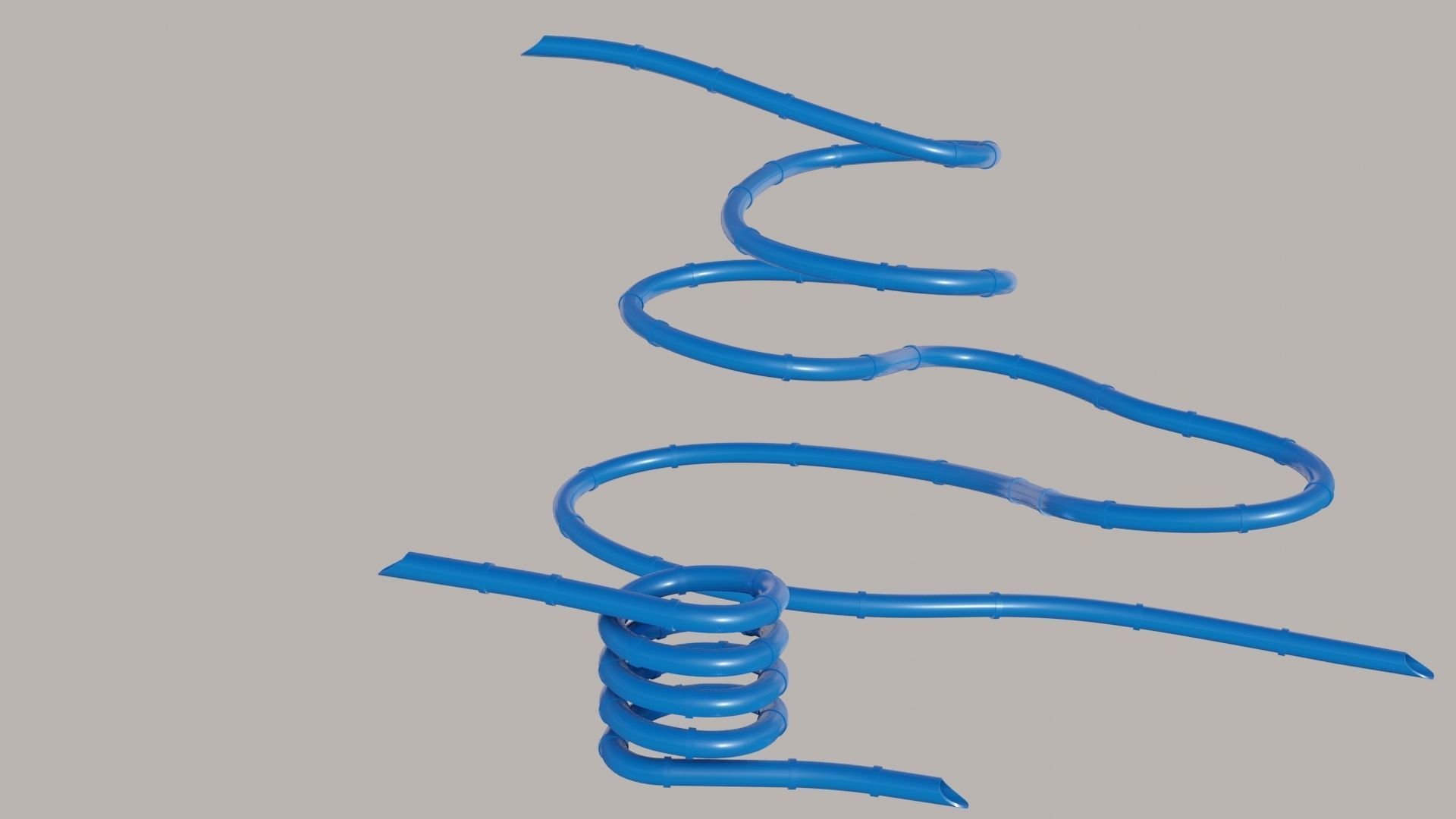 Water Slide 3D models Low-poly 3D model_15