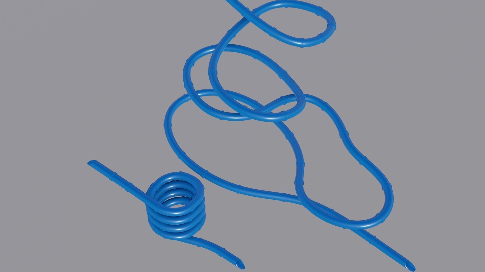 Water Slide 3D models Low-poly 3D model_12