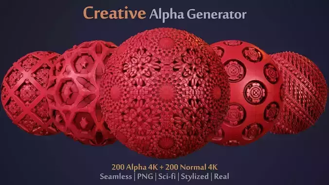 Ornaments Generator Scifi - Stylized - Real