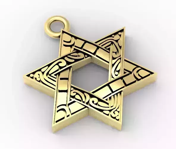 Pendant Star of David