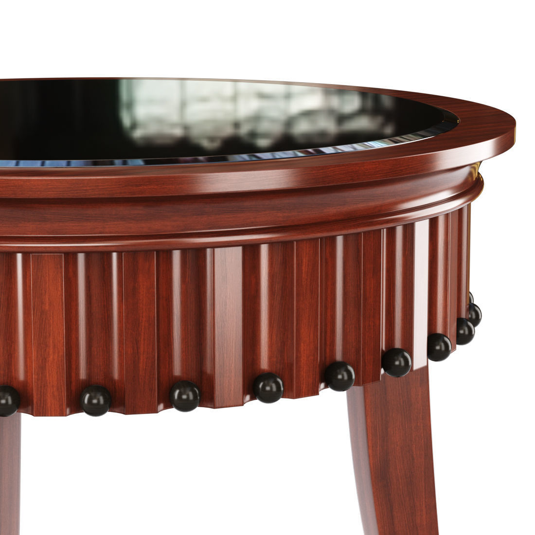 Minotti Collezioni round table  Low-poly 3D model_1