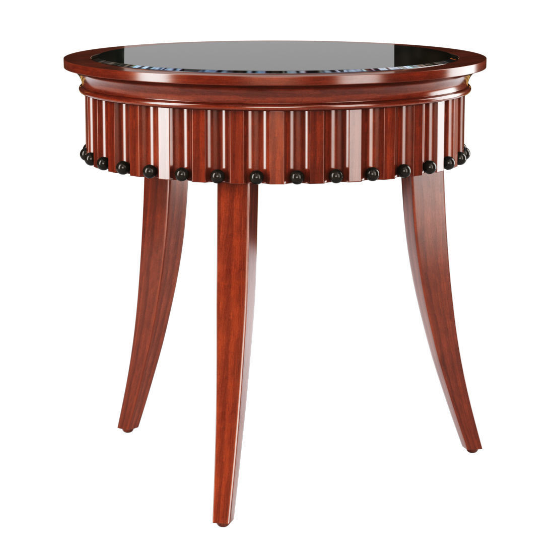 Minotti Collezioni round table  Low-poly 3D model_2