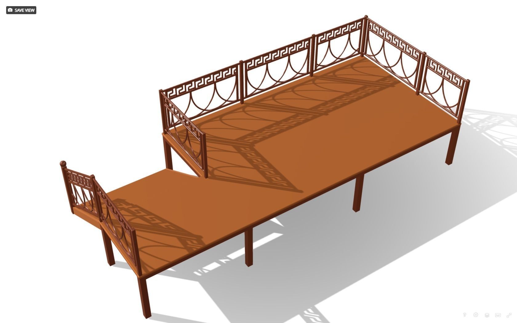 Porch 1 3D print model_4