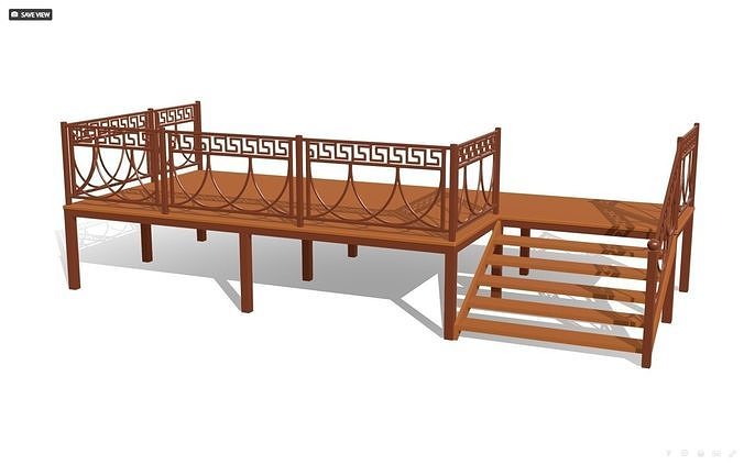 Porch 1 3D print model