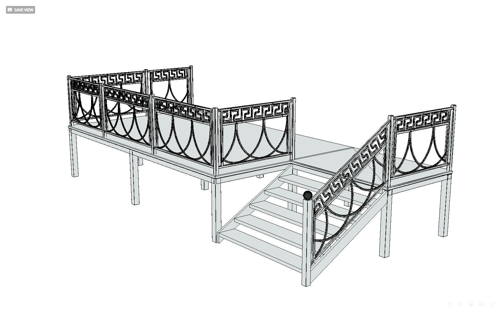 Porch 1 3D print model_13