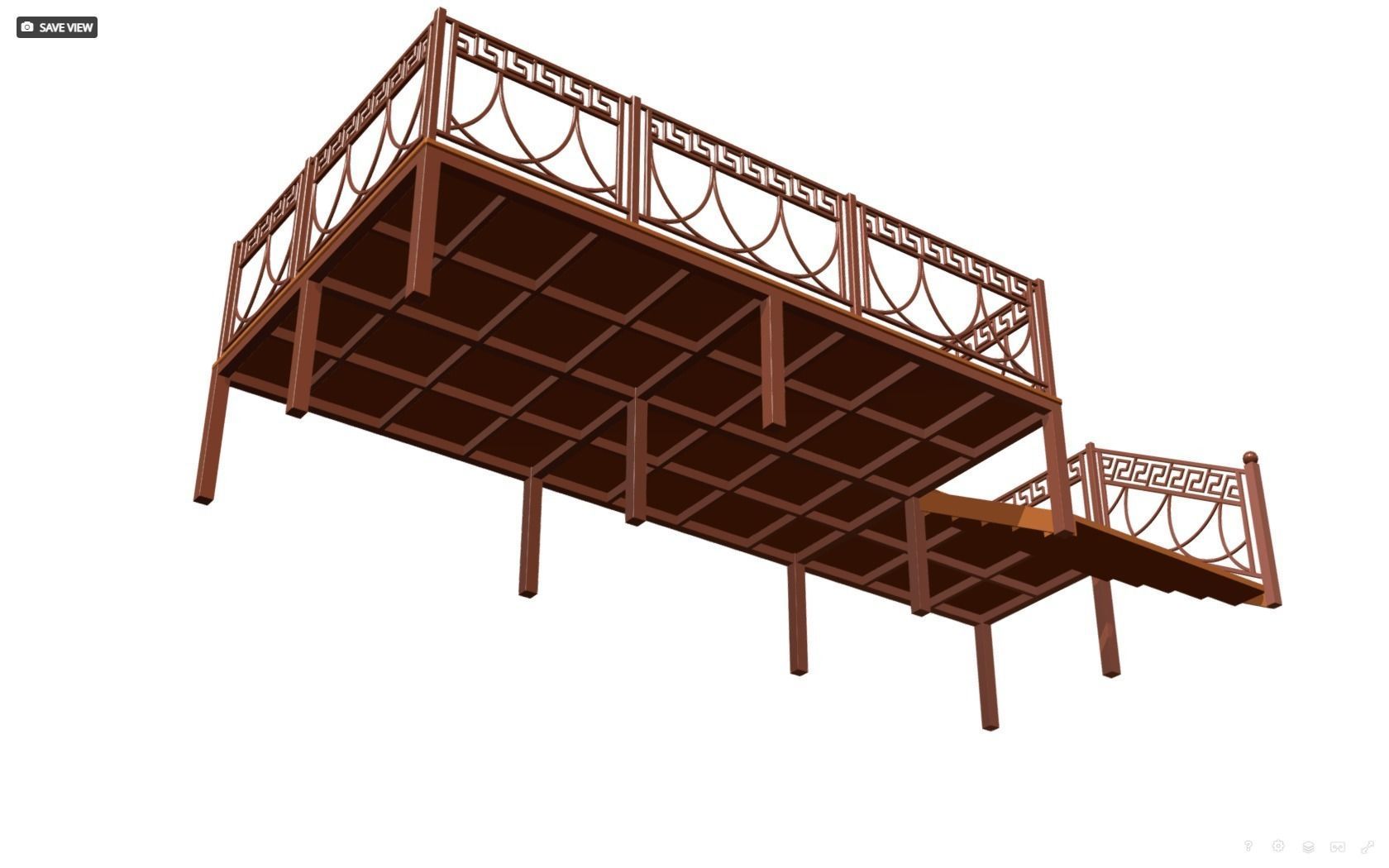 Porch 1 3D print model_9