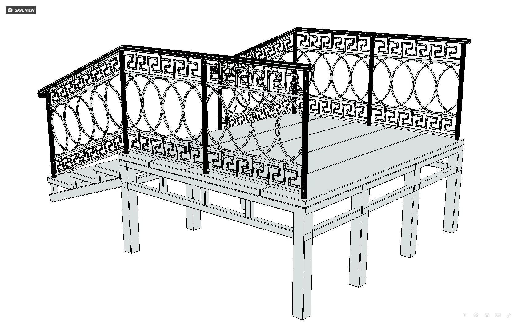 Porch 2 3D print model_11