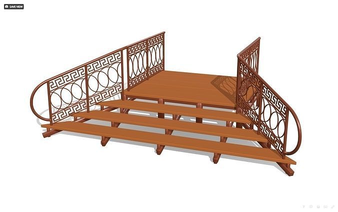 Porch 3 3D print model