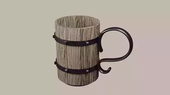 Wooden cup