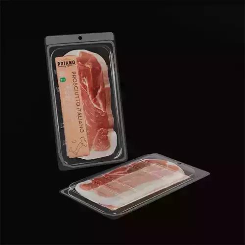 Package Of Prosciutto 2 3D model