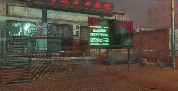 Cyberpunk Street Sci-Fi Asset Pack
