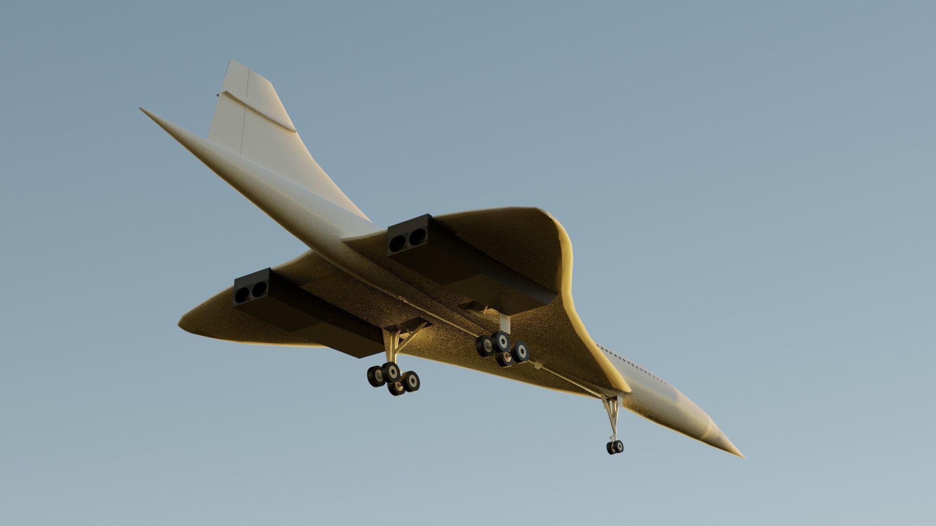 Aerospatiale BAC Concorde 3D model_5