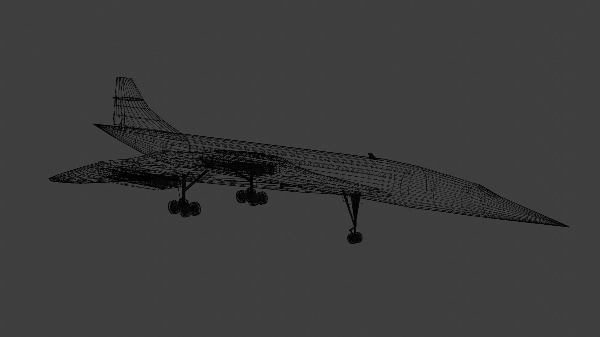Aerospatiale BAC Concorde 3D model_6