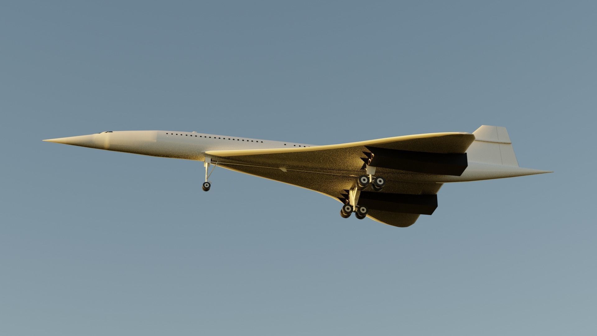 Aerospatiale BAC Concorde 3D model_4