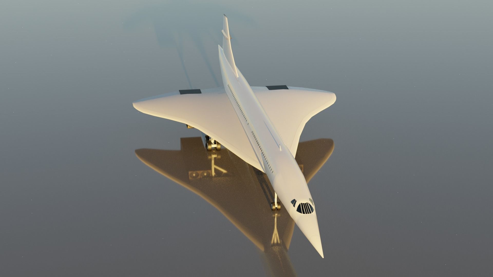 Aerospatiale BAC Concorde 3D model_3