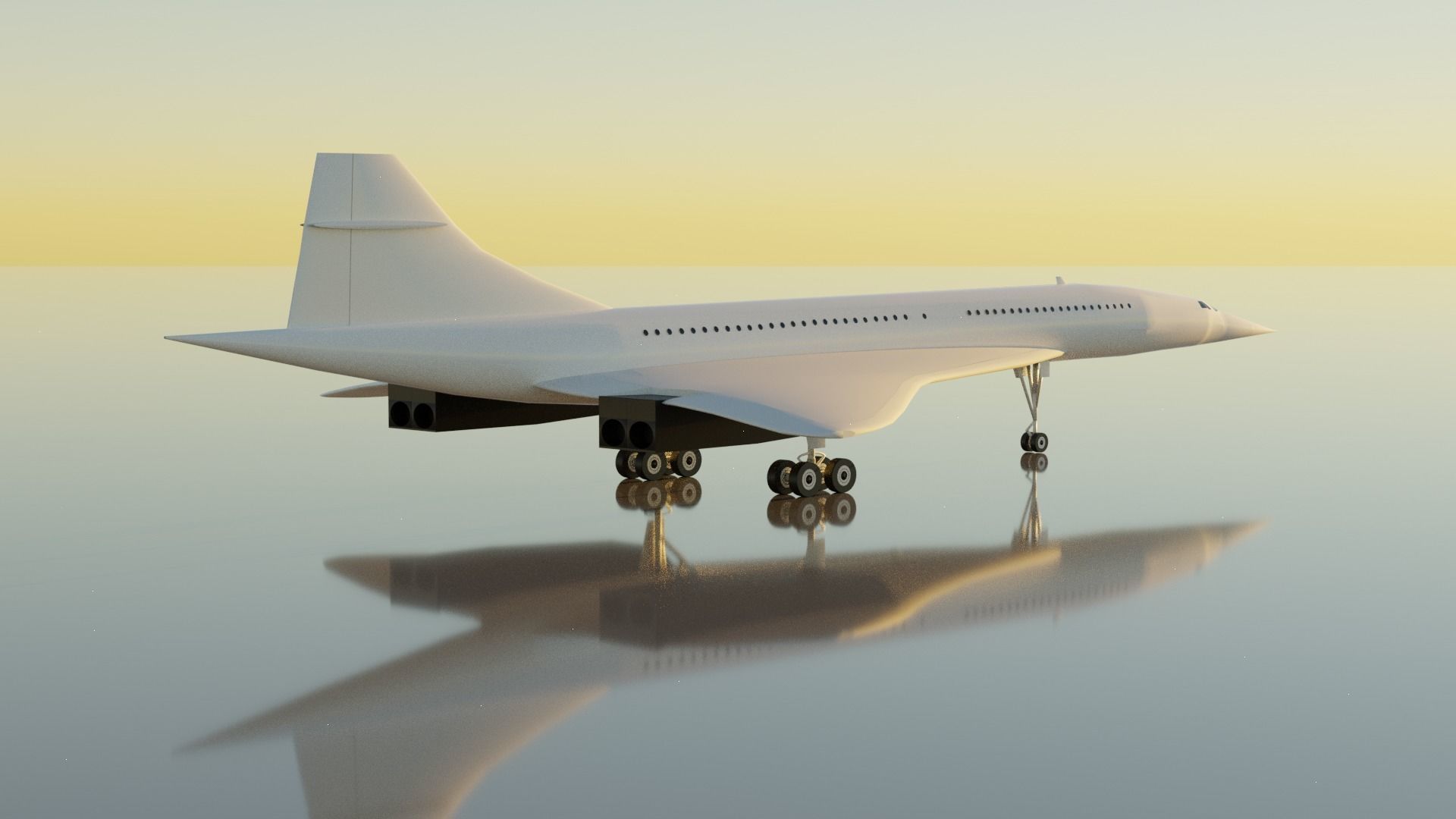 Aerospatiale BAC Concorde 3D model_1