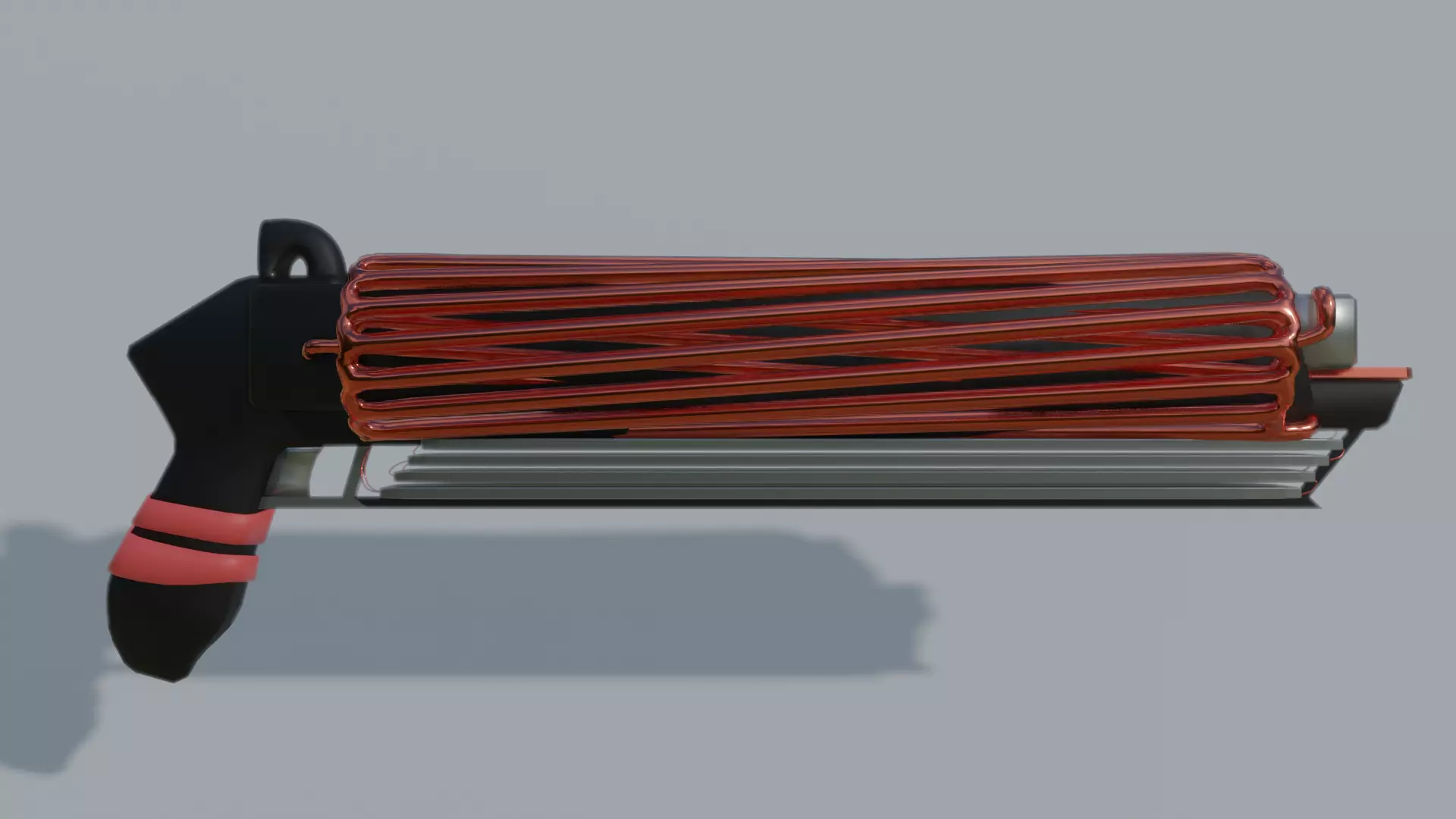 Electromagnetic Gun 3D model_0