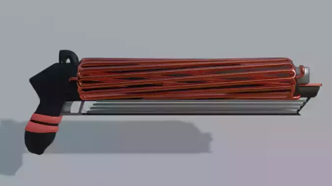 Electromagnetic Gun 3D model