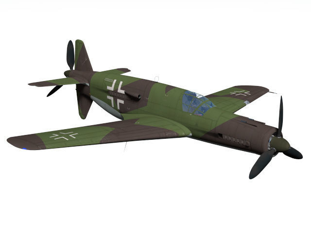 Dornier Do335 A-0 3D model_11