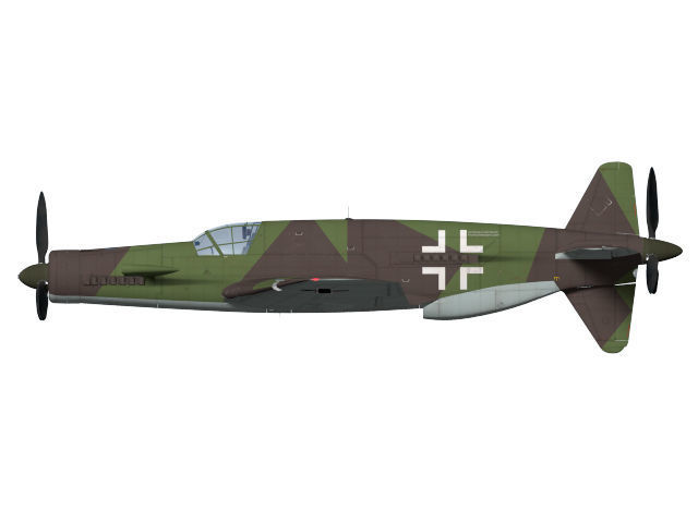Dornier Do335 A-0 3D model_6