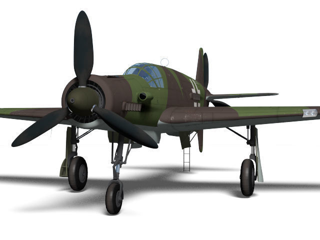 Dornier Do335 A-0 3D model_4