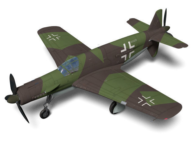 Dornier Do335 A-0 3D model_1